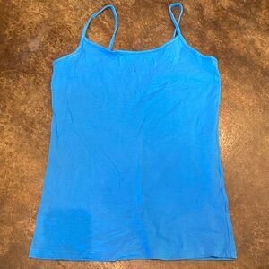 Time and Tru Bright Blue Camisole Top